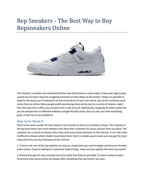 repsneakers meaning